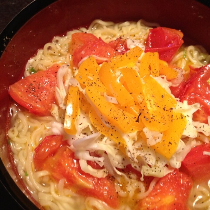 インスタント麺deイタリアンラーメン